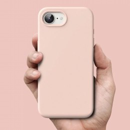 Ringke Etui Ringke Silicone Magnetic MagSafe do iPhone 16e Pink Sand