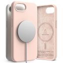 Ringke Etui Ringke Silicone Magnetic MagSafe do iPhone 16e Pink Sand