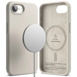Ringke Etui Ringke Silicone Magnetic MagSafe do iPhone 16e Stone
