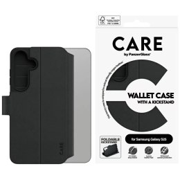 PanzerGlass Etui CARE do Samsung Galaxy S25 Czarny by PanzerGlass Wallet Kickstand
