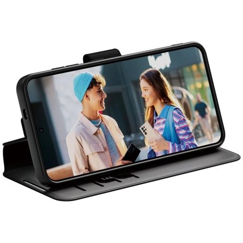 PanzerGlass Etui CARE do Samsung Galaxy S25 Czarny by PanzerGlass Wallet Kickstand PanzerGlass Etui CARE do Samsung Galaxy S25 Czarny by PanzerGlass Wallet Kickstand