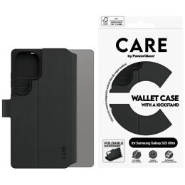 PanzerGlass Etui CARE do Samsung Galaxy S25 Ultra Czarny by PanzerGlass Wallet Kickstand