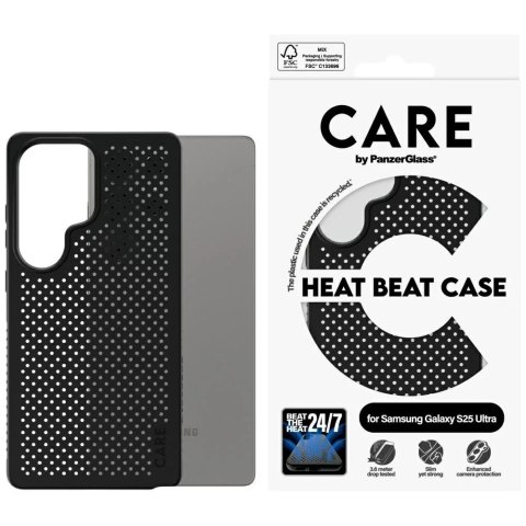 PanzerGlass Etui CARE do Samsung Galaxy S25 Ultra by PanzerGlass Feature Case Czarny PanzerGlass Etui CARE do Samsung Galaxy S25 Ultra by PanzerGlass Feature Case Czarny