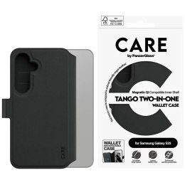 PanzerGlass Etui CARE do Samsung Galaxy S25 by PanzerGlass Feature Tango Wallet 2w1 Czarny