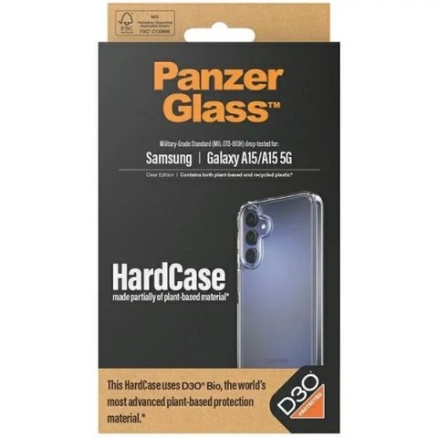 PanzerGlass Etui do Samsung Galaxy A15 5G/4G PanzerGlass HardCase D3O MagSafe Transparentne PanzerGlass Etui do Samsung Galaxy A15 5G/4G PanzerGlass HardCase D3O MagSafe Transparentne