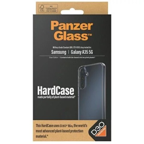 PanzerGlass Etui do Samsung Galaxy A35 5G PanzerGlass HardCase D3O 3x Military Grade Black PanzerGlass Etui do Samsung Galaxy A35 5G PanzerGlass HardCase D3O 3x Military Grade Black