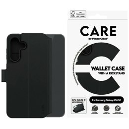 PanzerGlass Etui do Samsung Galaxy A36 5G CARE by PanzerGlass Wallet Case Kickstand Czarny