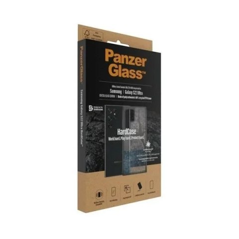 PanzerGlass Etui do Samsung Galaxy S22 Ultra PanzerGlass HardCase Antibacterial Clear PanzerGlass Etui do Samsung Galaxy S22 Ultra PanzerGlass HardCase Antibacterial Clear