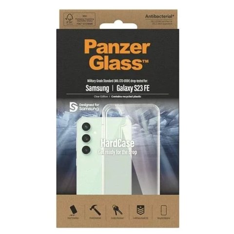 PanzerGlass Etui do Samsung Galaxy S23 FE PanzerGlass HardCase Antibacterial Clear PanzerGlass Etui do Samsung Galaxy S23 FE PanzerGlass HardCase Antibacterial Clear