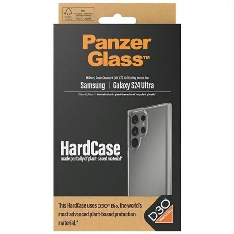 PanzerGlass Etui do Samsung Galaxy S24 Ultra PanzerGlass HardCase D3O Clear PanzerGlass Etui do Samsung Galaxy S24 Ultra PanzerGlass HardCase D3O Clear