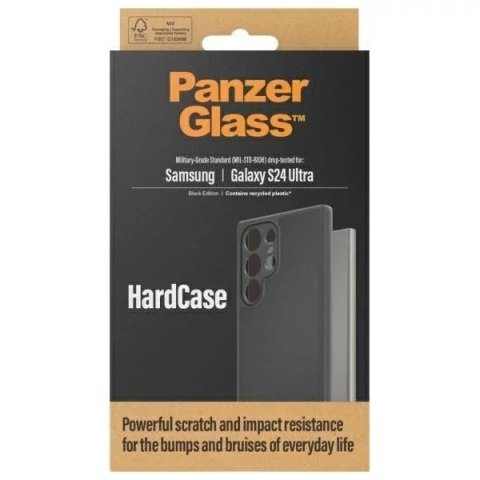 PanzerGlass Etui do Samsung Galaxy S24 Ultra PanzerGlass HardCase D3O Military Grade Black PanzerGlass Etui do Samsung Galaxy S24 Ultra PanzerGlass HardCase D3O Military Grade Black