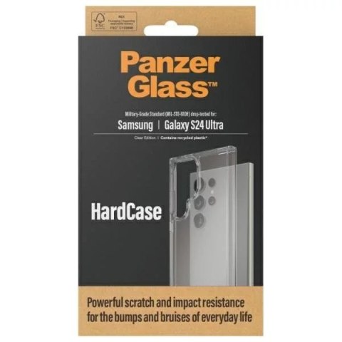 PanzerGlass Etui do Samsung Galaxy S24 Ultra PanzerGlass HardCase D3O Military Grade Clear PanzerGlass Etui do Samsung Galaxy S24 Ultra PanzerGlass HardCase D3O Military Grade Clear