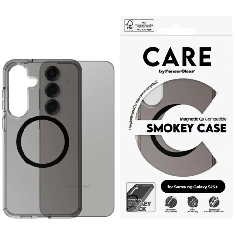 PanzerGlass Etui do Samsung Galaxy S25+ CARE by PanzerGlass Flagship Urban Combat Black QI PanzerGlass Etui do Samsung Galaxy S25+ CARE by PanzerGlass Flagship Urban Combat Black QI