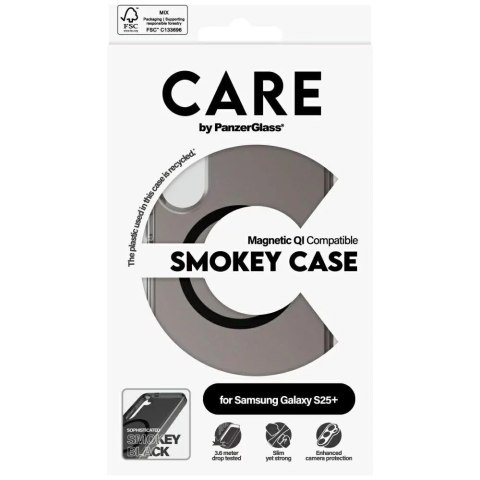 PanzerGlass Etui do Samsung Galaxy S25+ CARE by PanzerGlass Flagship Urban Combat Black QI PanzerGlass Etui do Samsung Galaxy S25+ CARE by PanzerGlass Flagship Urban Combat Black QI
