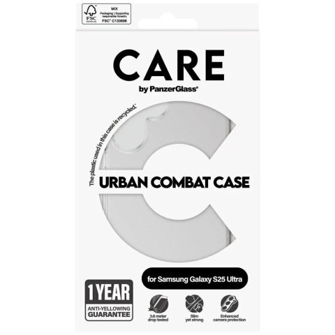 PanzerGlass Etui do Samsung Galaxy S25 Ultra CARE by PanzerGlass Flagship Case Clear PanzerGlass Etui do Samsung Galaxy S25 Ultra CARE by PanzerGlass Flagship Case Clear