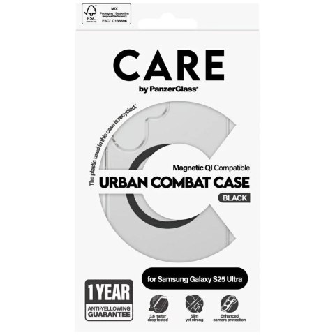 PanzerGlass Etui do Samsung Galaxy S25 Ultra CARE by PanzerGlass Flagship MagSafe Clear PanzerGlass Etui do Samsung Galaxy S25 Ultra CARE by PanzerGlass Flagship MagSafe Clear