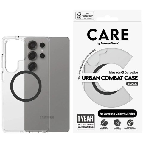 PanzerGlass Etui do Samsung Galaxy S25 Ultra CARE by PanzerGlass Flagship MagSafe Clear PanzerGlass Etui do Samsung Galaxy S25 Ultra CARE by PanzerGlass Flagship MagSafe Clear