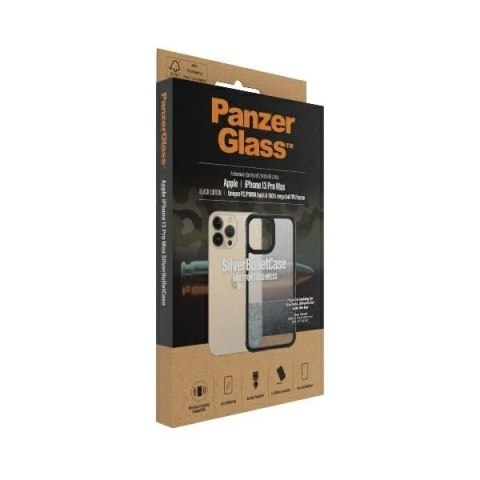 PanzerGlass Etui do iPhone 13 Pro Max PanzerGlass ClearCase Antibacterial Military Grade PanzerGlass Etui do iPhone 13 Pro Max PanzerGlass ClearCase Antibacterial Military Grade