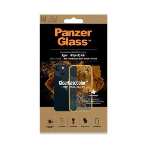 PanzerGlass Etui do iPhone 13 mini PanzerGlass ClearCase Antibacterial Military Grade PanzerGlass Etui do iPhone 13 mini PanzerGlass ClearCase Antibacterial Military Grade