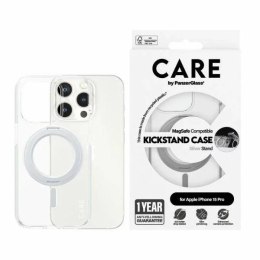 PanzerGlass Etui do iPhone 15 Pro CARE by PanzerGlass Kickstand MagSafe Silver