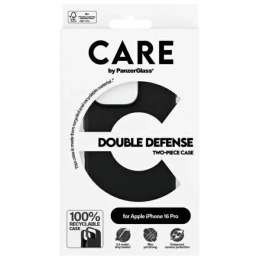 PanzerGlass Etui do iPhone 16 Pro CARE by PanzerGlass Double Defense Black