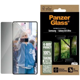 PanzerGlass Szkło Prywatyzujące do Samsung Galaxy S25 Ultra PanzerGlass Eco Matrix Ultra-Wide Fit