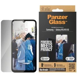 PanzerGlass Szkło hartowane do Samsung Galaxy A15 5G PanzerGlass Ultra-Wide Fit Privacy EasyAligner