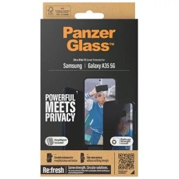PanzerGlass Szkło hartowane do Samsung Galaxy A35 5G PanzerGlass Ultra-Wide Fit Privacy EasyAligner