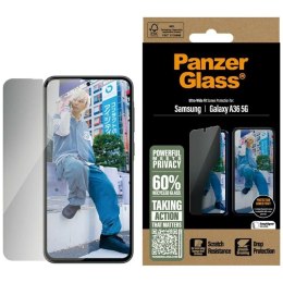 PanzerGlass Szkło hartowane do Samsung Galaxy A36 5G PanzerGlass Ultra-Wide Fit Privacy