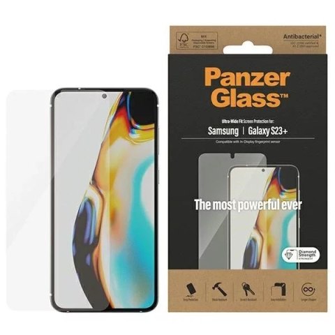 PanzerGlass Szkło hartowane do Samsung Galaxy S23+ PanzerGlass Ultra-Wide Fit CamSlider PanzerGlass Szkło hartowane do Samsung Galaxy S23+ PanzerGlass Ultra-Wide Fit CamSlider