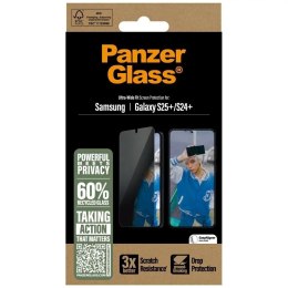 PanzerGlass Szkło hartowane do Samsung Galaxy S25+ PanzerGlass Ultra-Wide Fit Privacy