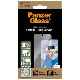 PanzerGlass Szkło hartowane do Samsung Galaxy S25+ Plus PanzerGlass Ultra-Wide Fit