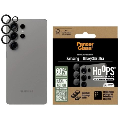 PanzerGlass Szkło hartowane do Samsung Galaxy S25 Ultra PanzerGlass Hoops Camera Lens Protector PanzerGlass Szkło hartowane do Samsung Galaxy S25 Ultra PanzerGlass Hoops Camera Lens Protector