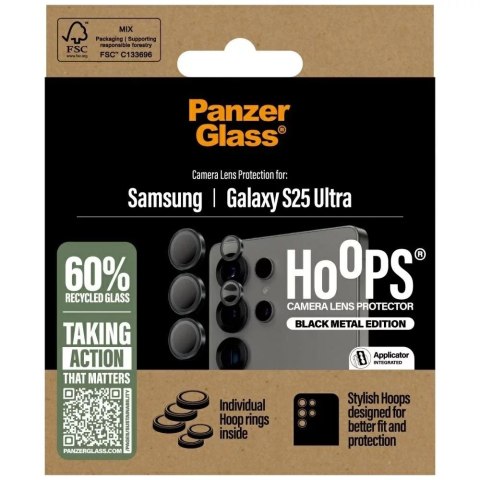 PanzerGlass Szkło hartowane do Samsung Galaxy S25 Ultra PanzerGlass Hoops Camera Lens Protector PanzerGlass Szkło hartowane do Samsung Galaxy S25 Ultra PanzerGlass Hoops Camera Lens Protector