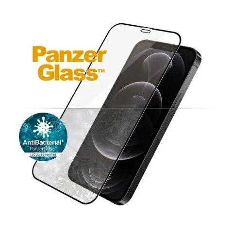 PanzerGlass Szkło hartowane do iPhone 12/12 Pro PanzerGlass E2E Super+ Antibacterial PanzerGlass Szkło hartowane do iPhone 12/12 Pro PanzerGlass E2E Super+ Antibacterial