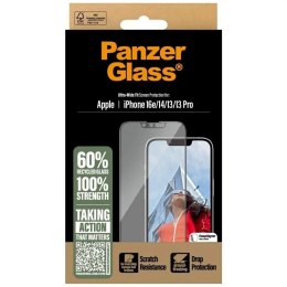 PanzerGlass Szkło hartowane do iPhone 16e Safe by PanzerGlass Ultra-Wide Fit z aplikatorem EasyAligner
