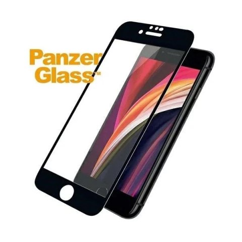 PanzerGlass Szkło hartowane do iPhone SE 2022 PanzerGlass E2E Super+ Case Friendly Czarny PanzerGlass Szkło hartowane do iPhone SE 2022 PanzerGlass E2E Super+ Case Friendly Czarny