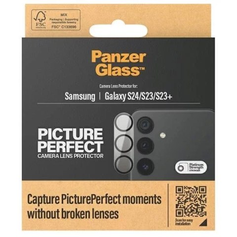 PanzerGlass Szkło na aparat do Samsung Galaxy S24 /S23 / S23+ PanzerGlass PicturePerfect PanzerGlass Szkło na aparat do Samsung Galaxy S24 /S23 / S23+ PanzerGlass PicturePerfect