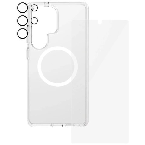 PanzerGlass Zestaw CARE Flagship 3w1 do Samsung Galaxy S25 Ultra Etui+Szkło+Uchwyt PanzerGlass Zestaw CARE Flagship 3w1 do Samsung Galaxy S25 Ultra Etui+Szkło+Uchwyt