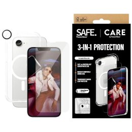 PanzerGlass Zestaw Ochronny do iPhone 16: etui, folia ochronna, osłona kamery