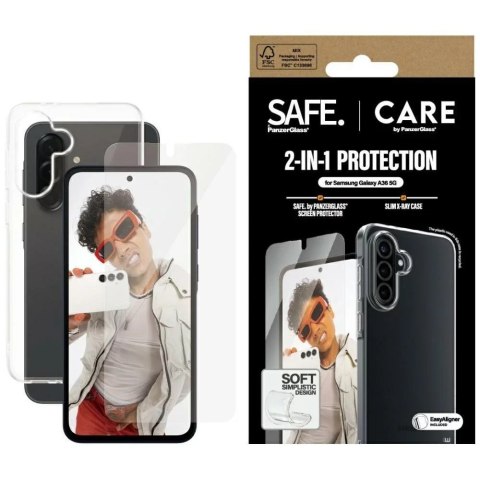 PanzerGlass Zestaw ochronny do Samsung Galaxy A36 5G CARE by PanzerGlass Etui+Szkło PanzerGlass Zestaw ochronny do Samsung Galaxy A36 5G CARE by PanzerGlass Etui+Szkło