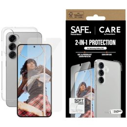 PanzerGlass Zestaw ochronny do Samsung Galaxy S25 CARE by PanzerGlass Fashion 2w1 Etui + Szkło