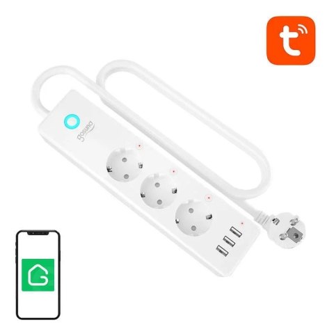 GOSUND Inteligentna listwa zasilająca WiFi Gosund P1 PLUS (3x AC, 3x USB-A) GOSUND Inteligentna listwa zasilająca WiFi Gosund P1 PLUS (3x AC, 3x USB-A)