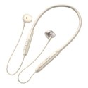 Joyroom Słuchawki bezprzewodowe na szyję Joyroom JR-D8 kremowa biel Bluetooth 5.4