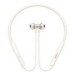 Joyroom Słuchawki bezprzewodowe na szyję Joyroom JR-D8 kremowa biel Bluetooth 5.4