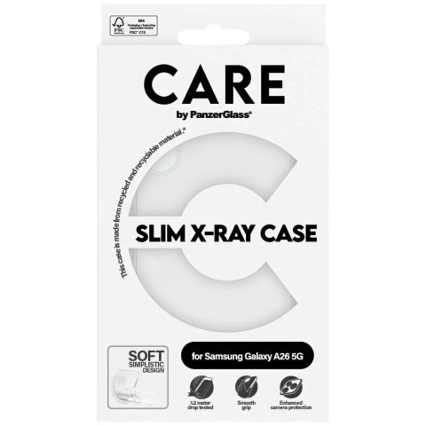 PanzerGlass Etui CARE do Samsung Galaxy A26 5G by PanzerGlass Fashion X-Ray Przezroczysty PanzerGlass Etui CARE do Samsung Galaxy A26 5G by PanzerGlass Fashion X-Ray Przezroczysty