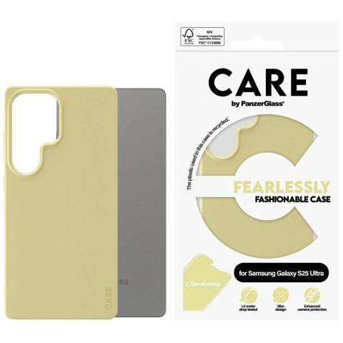 PanzerGlass Etui CARE do Samsung Galaxy S25 Ultra by PanzerGlass Fashion Żółty PanzerGlass Etui CARE do Samsung Galaxy S25 Ultra by PanzerGlass Fashion Żółty