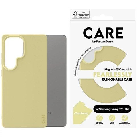 PanzerGlass Etui CARE do Samsung Galaxy S25 Ultra by PanzerGlass Fearlessly Magnetic Żółty PanzerGlass Etui CARE do Samsung Galaxy S25 Ultra by PanzerGlass Fearlessly Magnetic Żółty