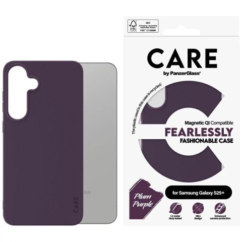 PanzerGlass Etui CARE do Samsung Galaxy S25+ by PanzerGlass Fashion Qi Fioletowy PanzerGlass Etui CARE do Samsung Galaxy S25+ by PanzerGlass Fashion Qi Fioletowy