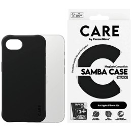PanzerGlass Etui CARE do iPhone 16e by PanzerGlass Fashionable Samba MagSafe Czarny